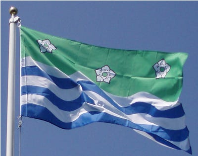 Cumbrian flag (http://ift.tt/1RXGDp2)