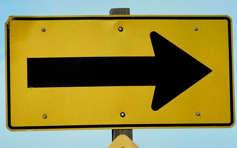 right arrow sign