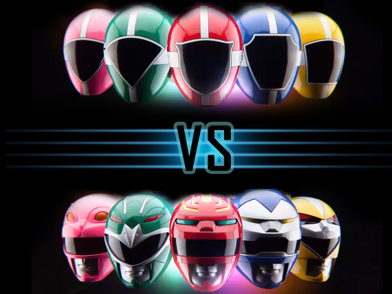 power rangers lightspeed rescue vs lost galaxy