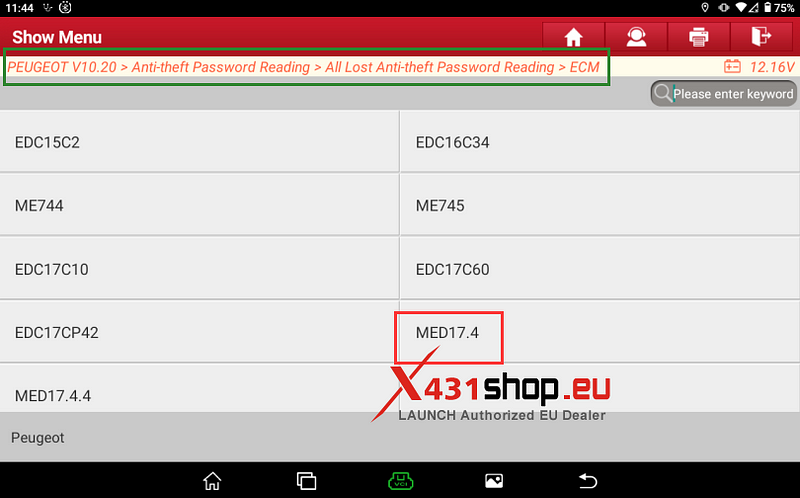 How to Read ECM Anti-Theft Passwords with LAUNCH X431 IMMO PLUS