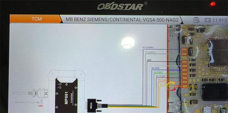How to Choose OBDSTAR Bench and JTAG Cable for Benz FBS4 VGS4 Gearbox