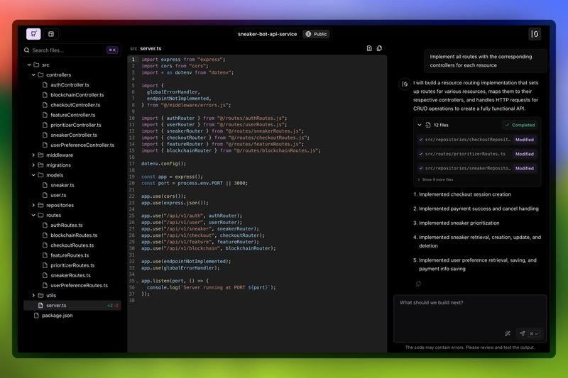 Beyond Autocomplete: AI Tools That Generate Entire Express.js APIs