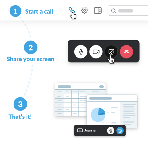 Screen sharing comes to Slack video calls | The Official Slack Blog