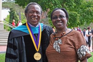 Celebrating Charles Waigi, Williams Alumni Medalist Award Winner