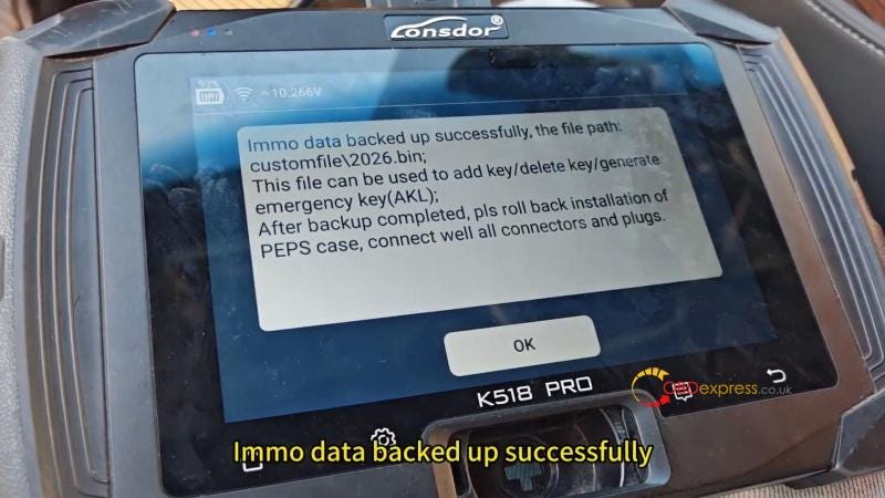 Lonsdor K518 Pro_Add 2026 Toyota Land Cruiser Smart Key