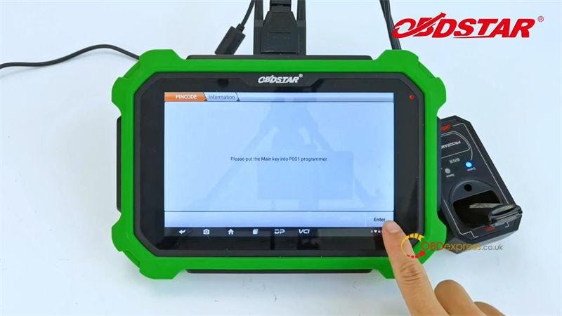 OBDSTAR X300 DP Plus motorcycle pincode calculation function demonstration