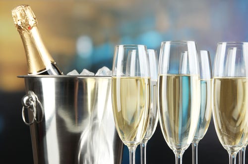 champagne tasting