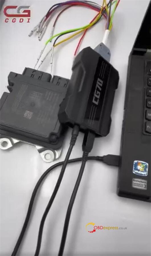 Tesla 1512876-00-E Airbag Repair by CGDI CG100X_CG70