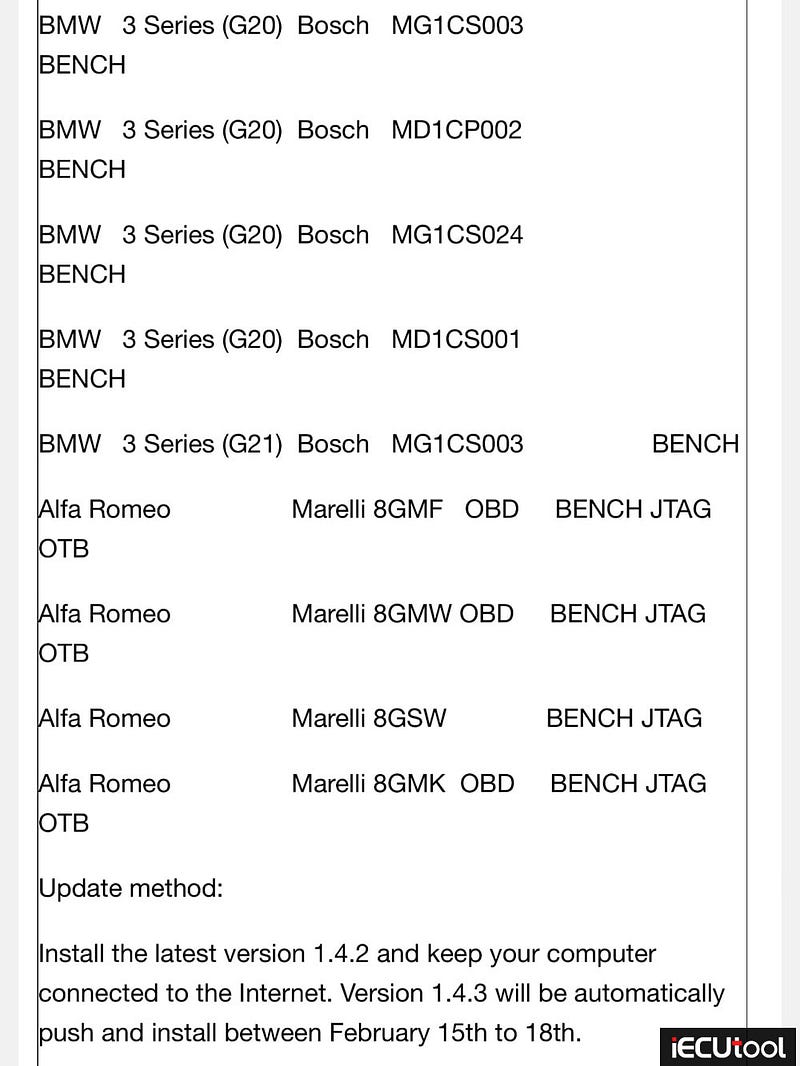 Foxflash Update BMW MEVD17.2.G OBD VR Files