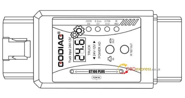 GODIAG GT106 Plus Adapter User Guide