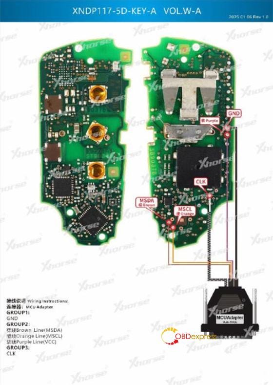 How to Read VAG MQB49 5C/5D Keys with Xhorse Multi Prog