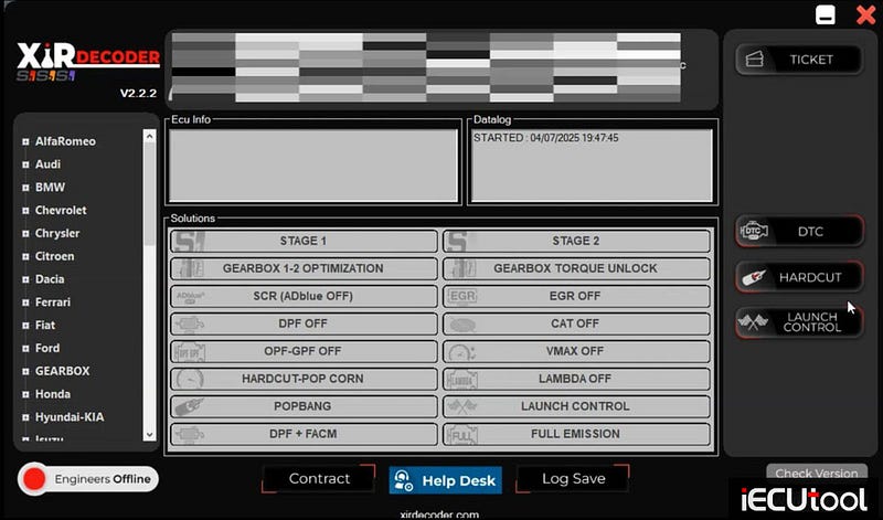 XirDecoder Chip Tuning Software with 130K+ Files