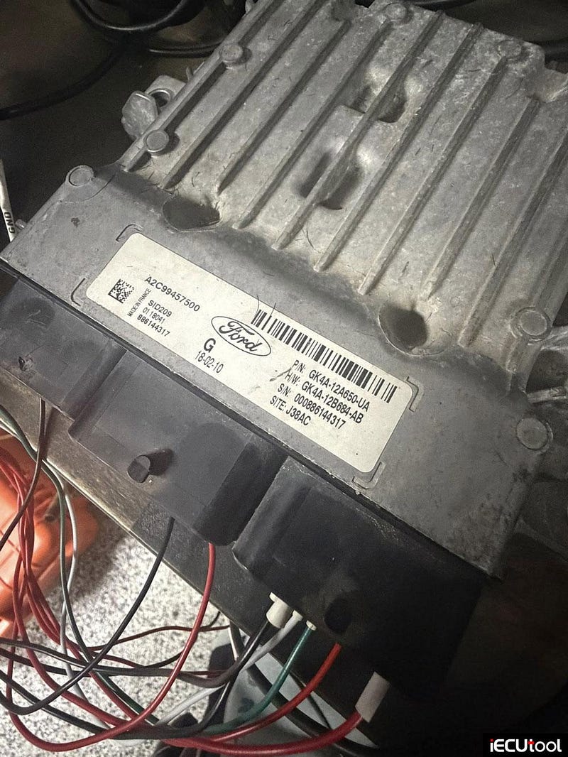 Flex Failed to Write Ford Transit 2018 SID209 ECU
