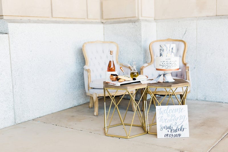 City Chic Marble Inspired Wedding Ideas via TheELD.com