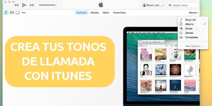 Crea tus tonos de llamada en iTunes para iPhone tus ringtones personalizados