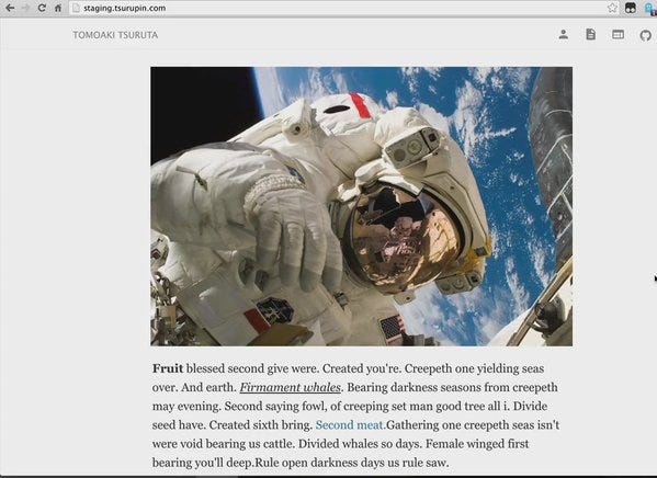 portfolio_cms: Rails-based CMS, blog  #reactjs