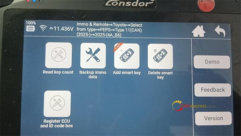 Lonsdor K518 Pro Update 2025-2026 Toyota and Lexus 4A B6 IMMO