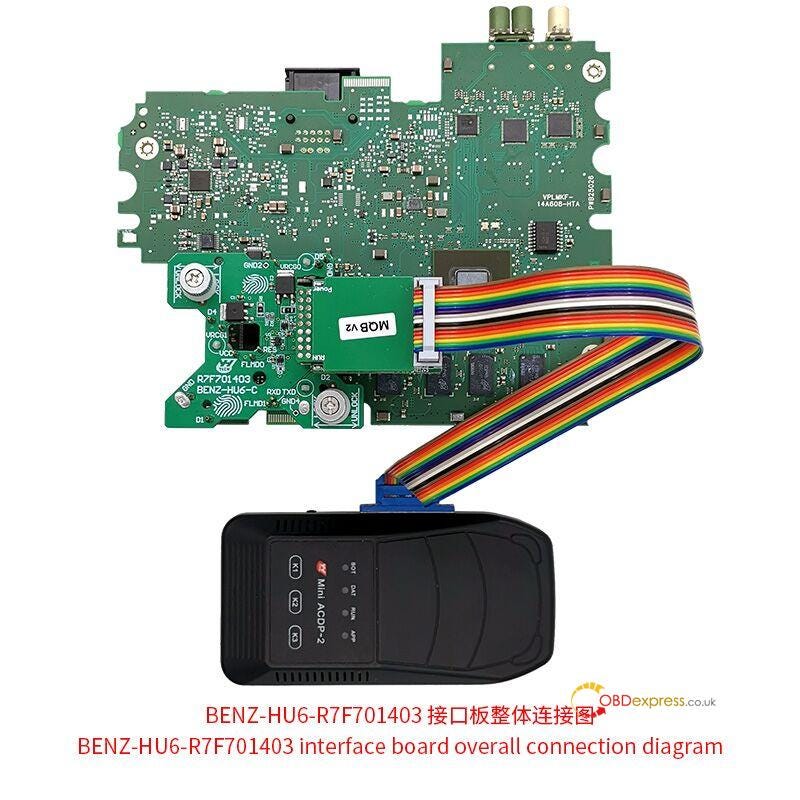 Yanhua ACDP2 Correction Mileage for MB HU6 ODO (IC177) No Soldering