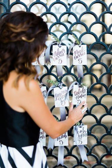 City Chic Marble Inspired Wedding Ideas via TheELD.com
