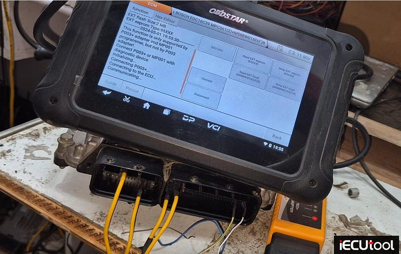 OBDSTAR DC706 Read and Write Bosch EDC16C39 with P003+