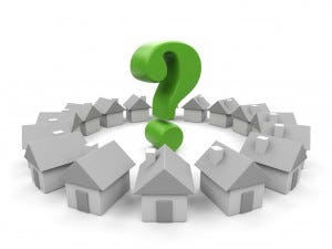 15563628 - house and question 3d image