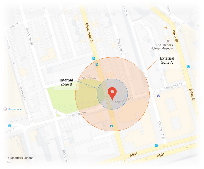 HomeZoneLocationSampleMap