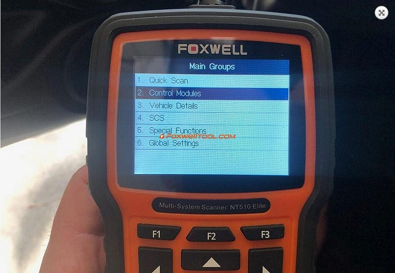 Honda Accord Civic throttle body relearn with Foxwell NT510 Elite