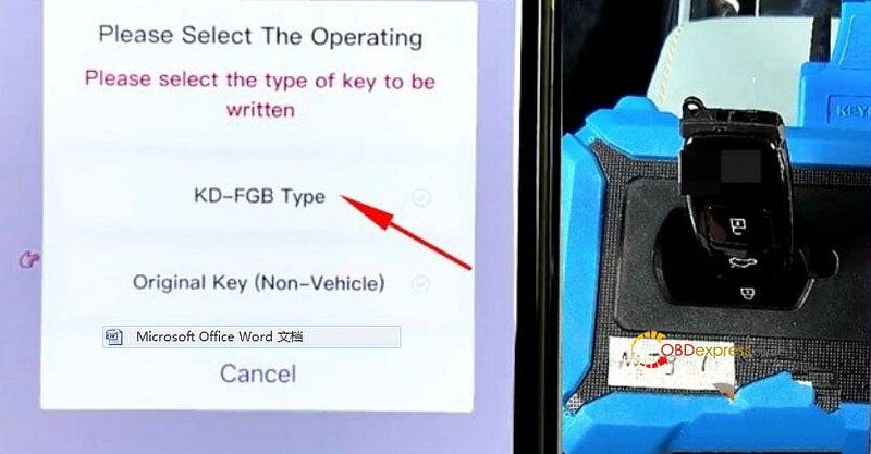 KEYDIY KD-X4 FGB08 PCBボード付き VAG MQB 5Dキーを追加