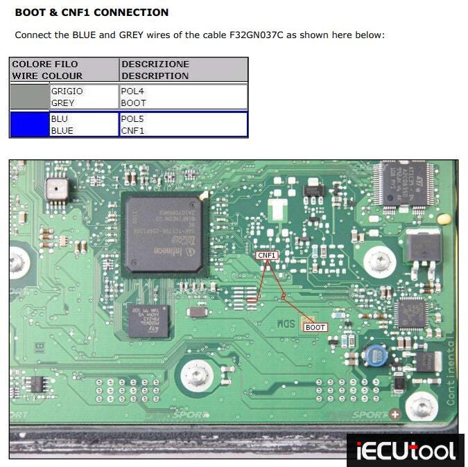 PCMTuner read Ford Mazda SID807 EVO (with pin diagram)