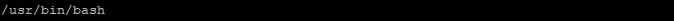 location of the Bash executable