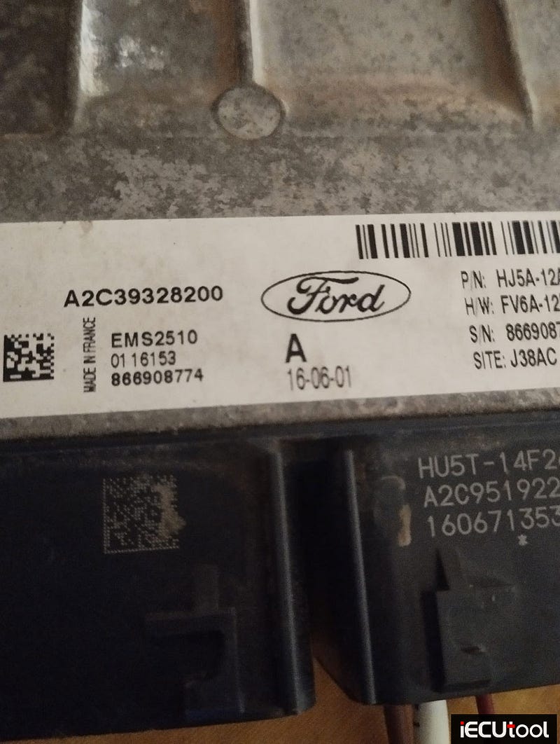 PCMTuner Read and Write Ford Escape 2017 EMS2510 by OBD