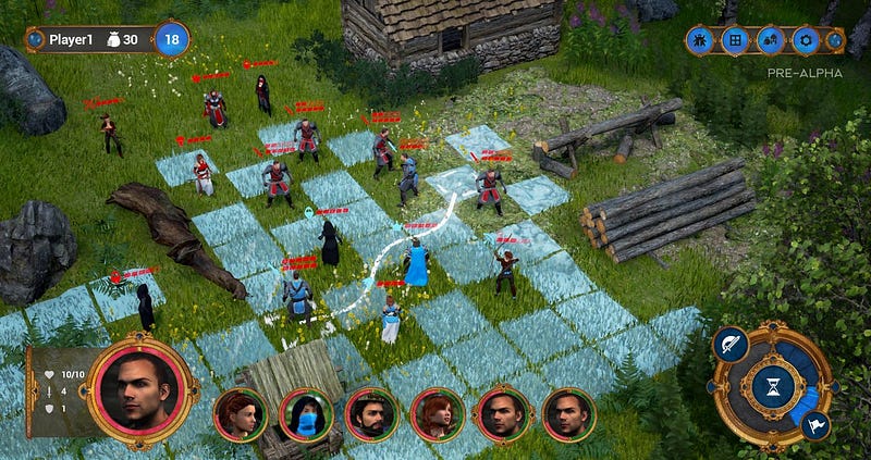 The #Game with updated #AI seems to be more dynamic. #UE4 #IndieGame #GameDev #StrategyGame