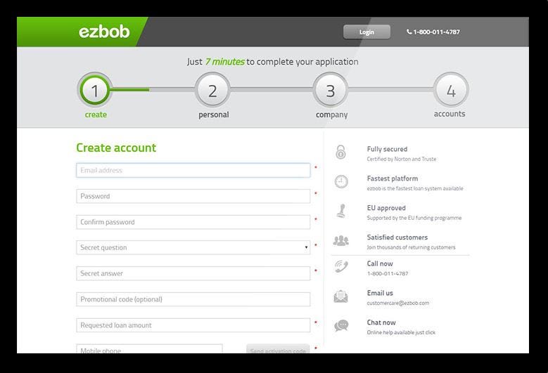 Ezbob Flexible business loans Review