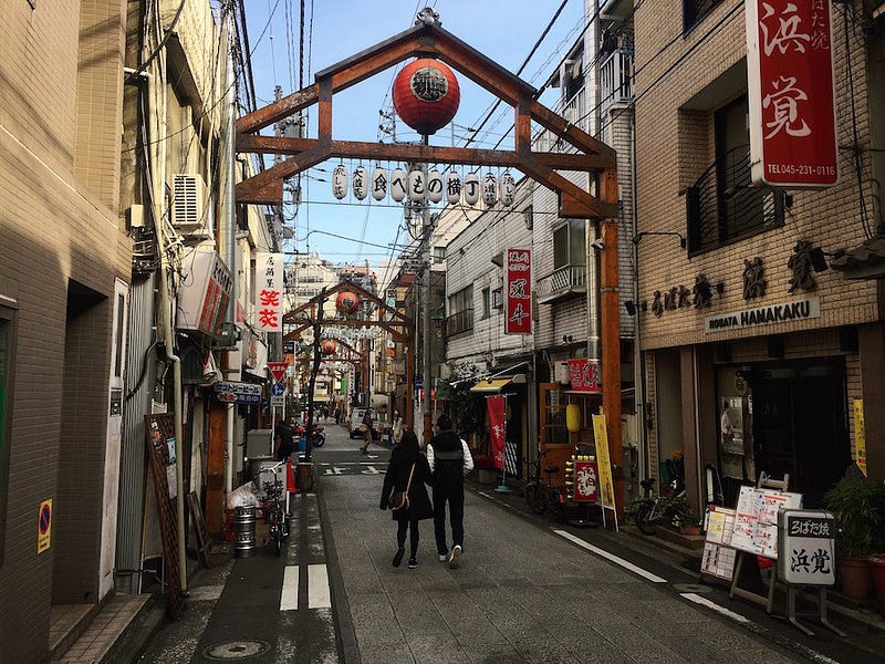 The boozy backstreets of Yokohama’s Noge district