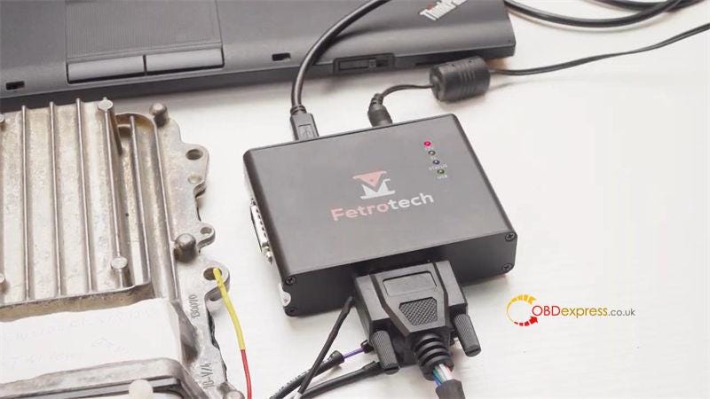 read Audi and BMW ECU flash data with Fetrotech Tool