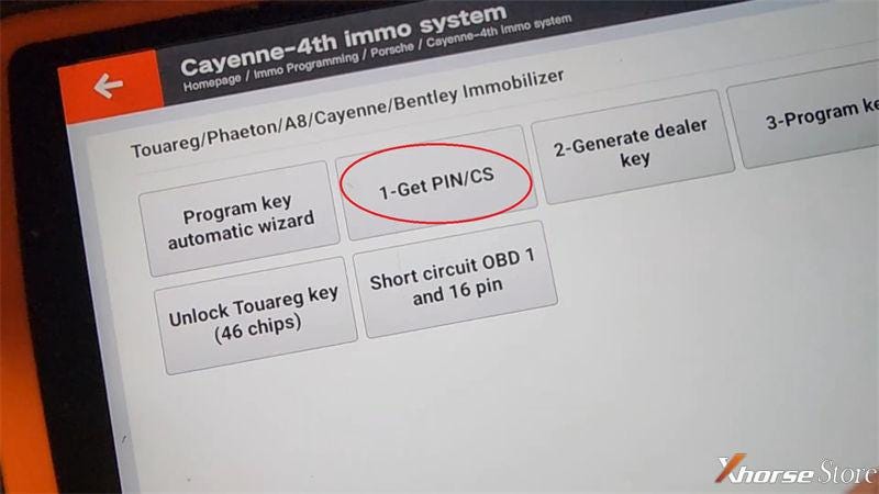 Xhorse Pad Read and Save EEPROM Data for Bentley Continental GT