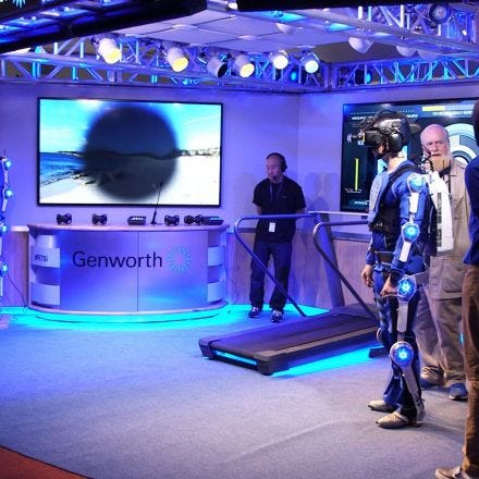 I tried on a suit that simulates being an 85 year-old, and it totally changed how I view aging