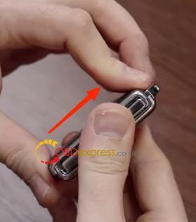 Volvo smart key disassembly graphic tutorial