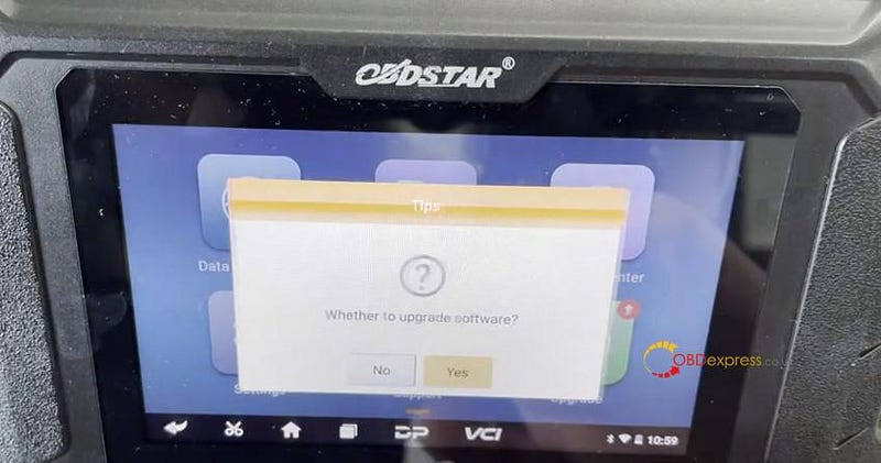 Solve OBDSTAR Tool Valid Upgrade Time of Software Has Expired