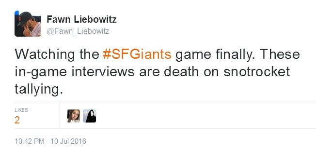 Tweets-FL-In Game Interviews