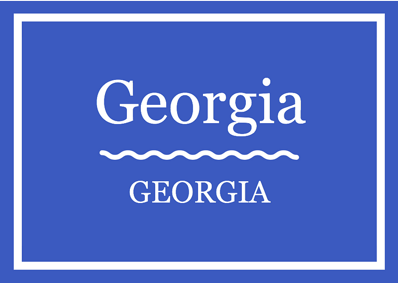 georgia fonts