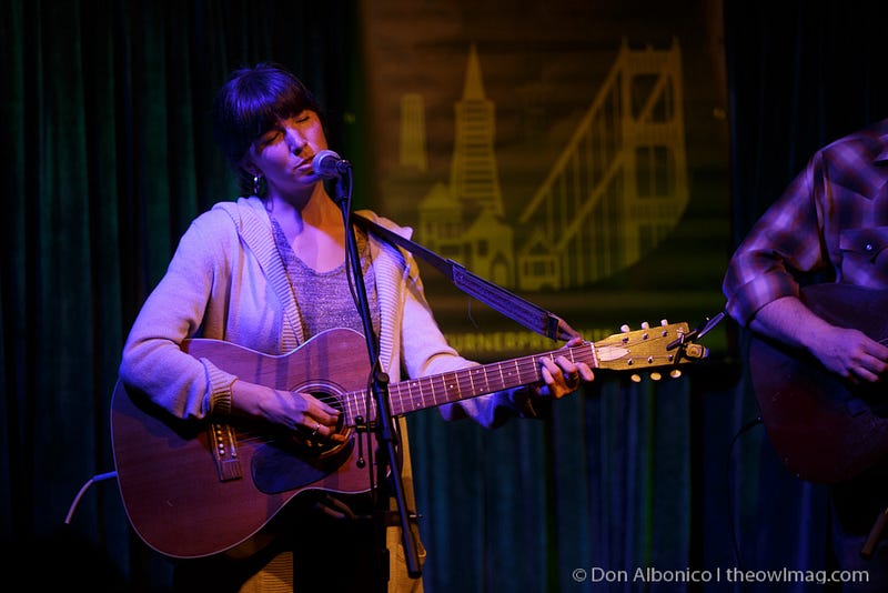 Anna Tivel & Peter Mulvey @ Doc's Lab, San Francisco 4/2/16