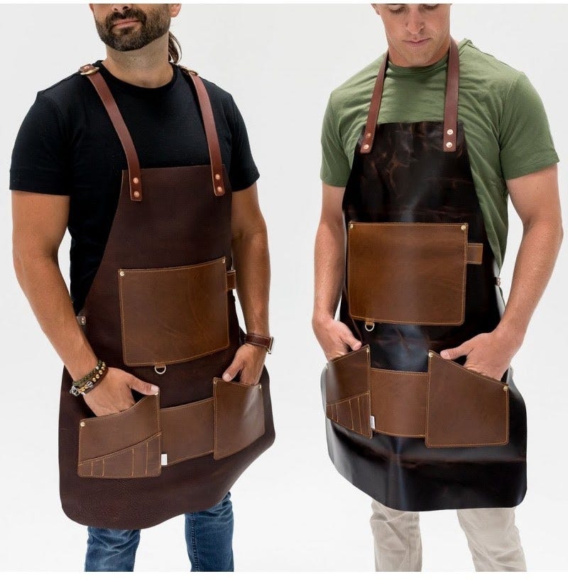 Leather Work Apron