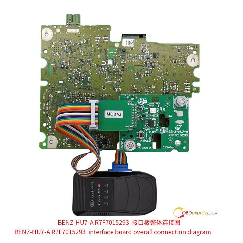 Yanhua Module 39 Installation Guide for Benz HU7 Instrument