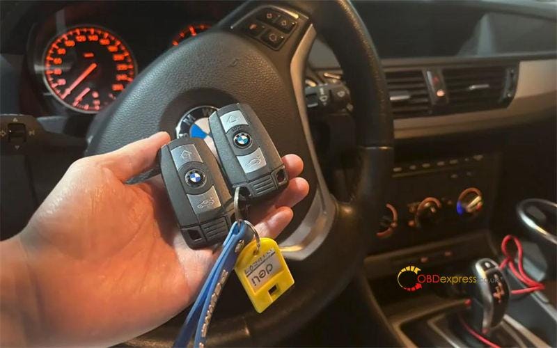 راه اندازی X431 IMMO Elite کلید BMW CAS3 را از طریق EEPROM اضافه می کند
