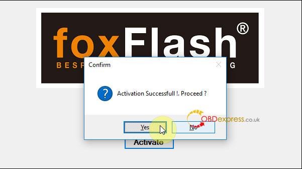 FoxFlash ソフトウェアのインストールおよびアクティベーション ガイド