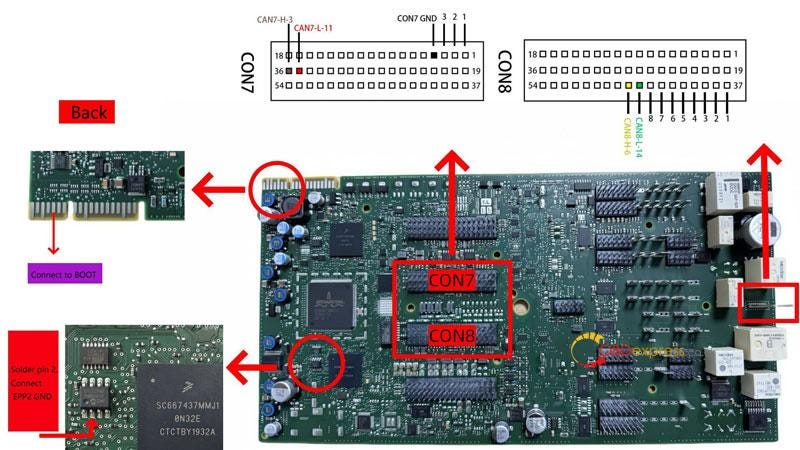 VAPON VP100 BMW G Chassis Add Key Connection Guide