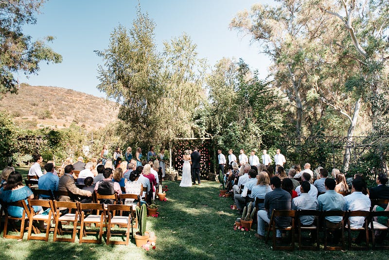 wedding ceremony - http://ruffledblog.com/fiesta-inspired-san-diego-wedding