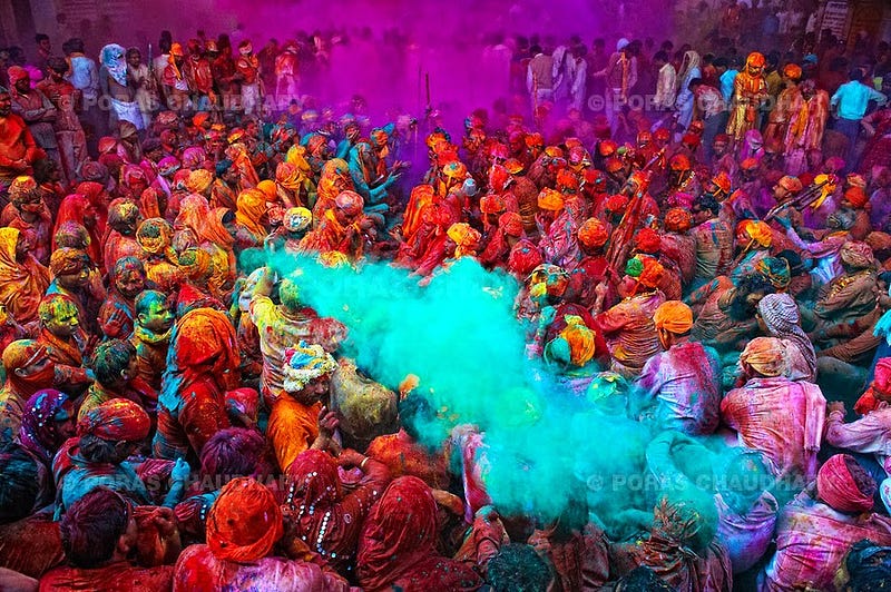 Celebrate Holi on the streets of Pushkar! ( Kapda-Fad_Holi)