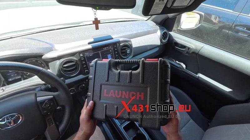 LAUNCH CRP919E BT Review_Test on a 2023 Tacoma Misfire Case